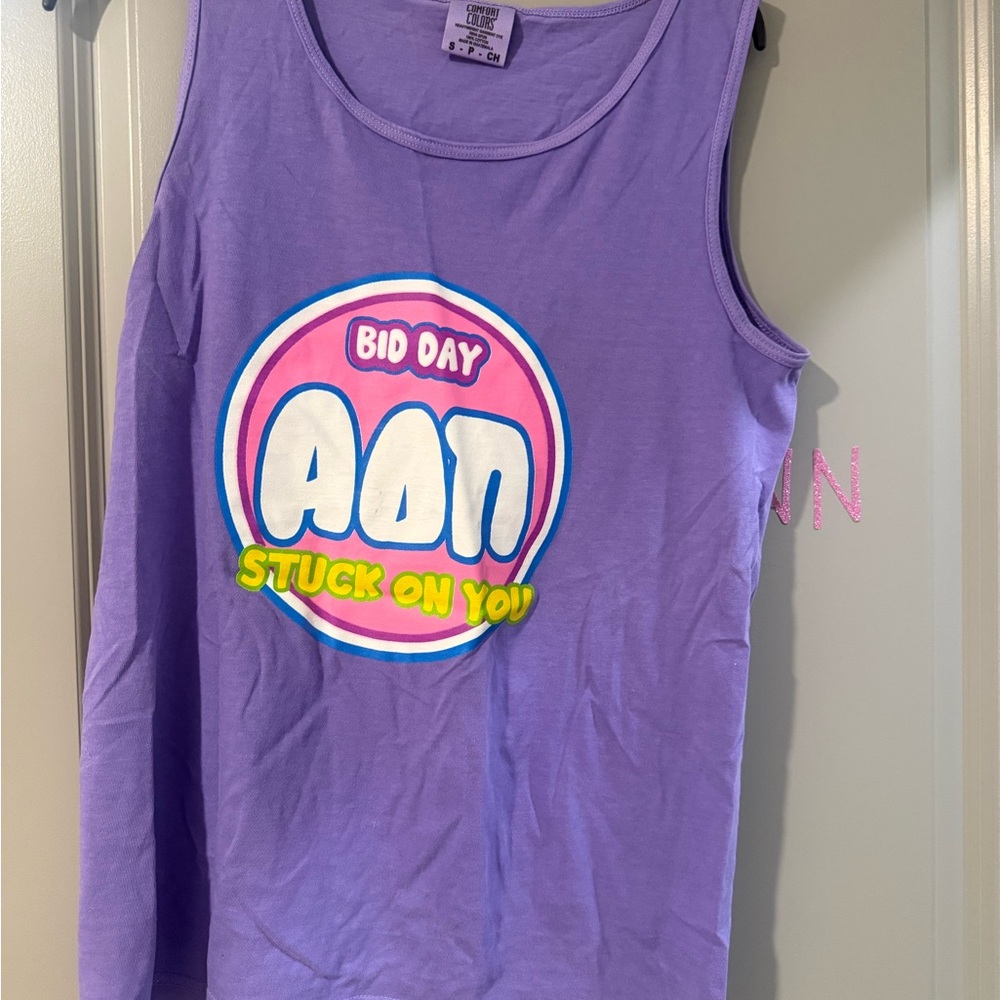 ADPI bid day tank